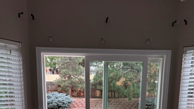 Sliding Glass Door & Patio Step Install After Photo